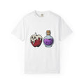 Deadly Fruit Elixir T-Shirt Halloween Halloween Gift Women Cartoon T-Shirt Poison Drink T-Shirt Halloween Fan Comic T-Shirt Spooky Graphic Hand
