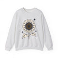 Sunflower Design Sweatshirt Floral Outdoors Gift Women Hippie Sweatshirt Sunflower Sweatshirt Flower Fan Bohemian Sweatshirt Adventure Graphic Rustic Sparkles