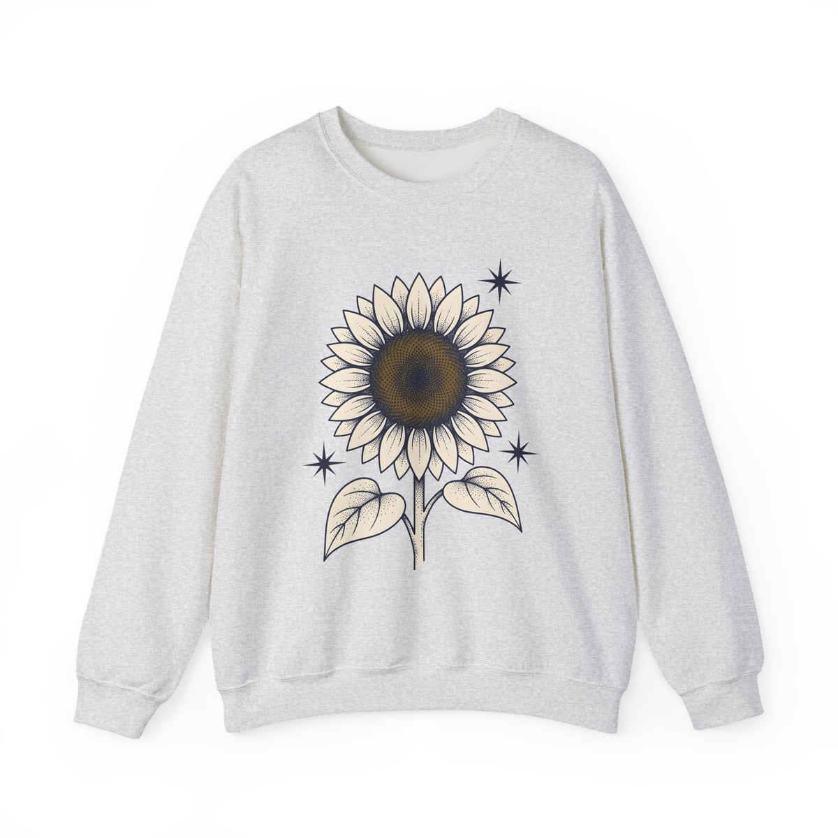 Sunflower Design Sweatshirt Floral Outdoors Gift Women Hippie Sweatshirt Sunflower Sweatshirt Flower Fan Bohemian Sweatshirt Adventure Graphic Rustic Sparkles