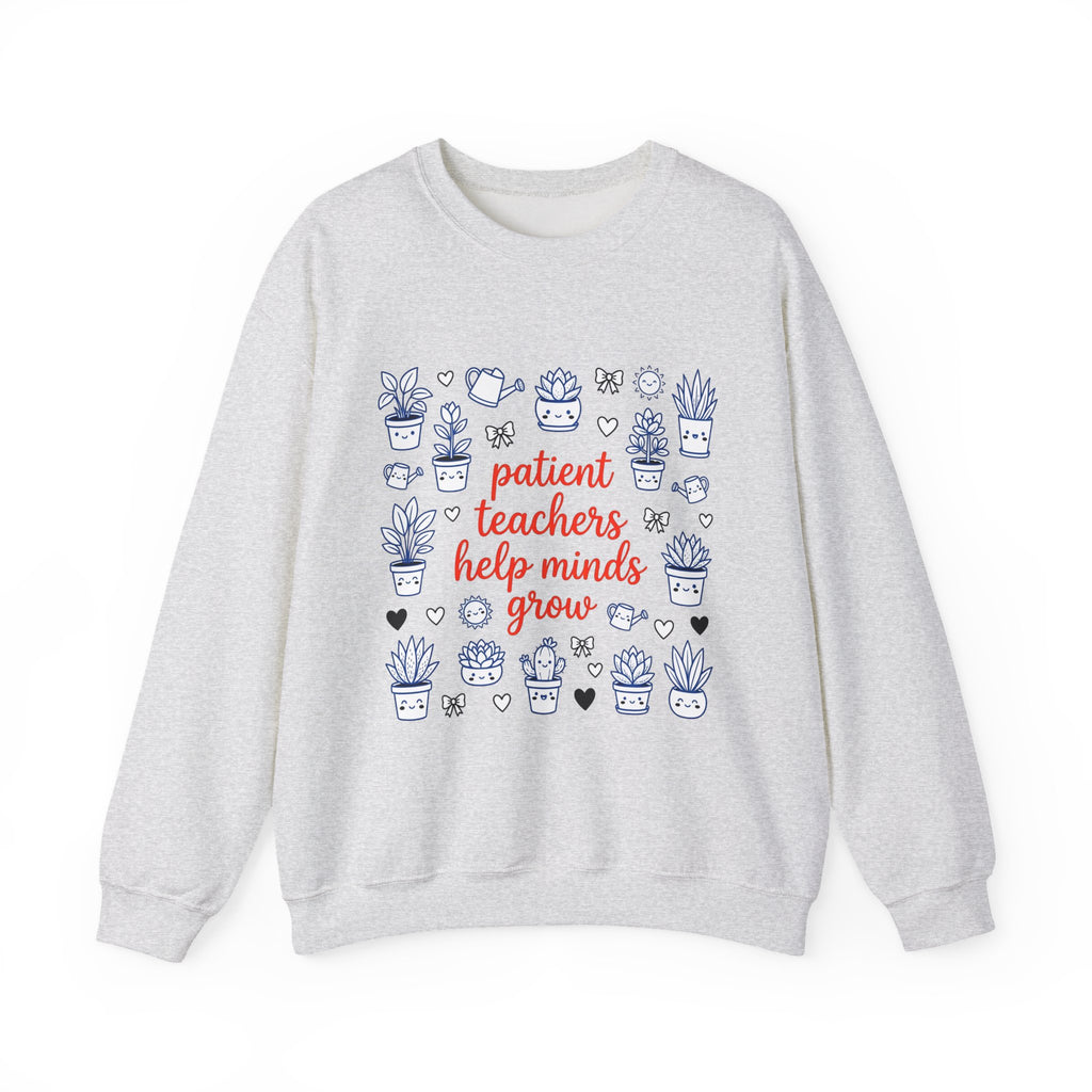 Adorable Succulents Sweatshirt Teacher Thankfulness Gift Women Sketch Sweatshirt Succulent Sweatshirt Educator Enthusiast Drawing Sweatshirt Gratitude Graphic