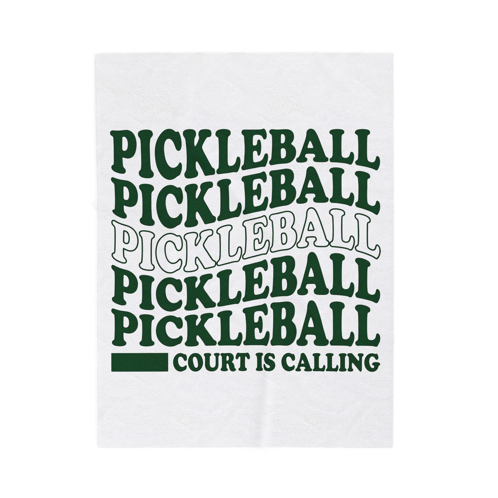 Pickleball Words Blanket Pickleball Workout Gift Women Throwback Blanket Pickleball Terms Blanket Paddleball Fan Vintage Blanket Fitness Graphic