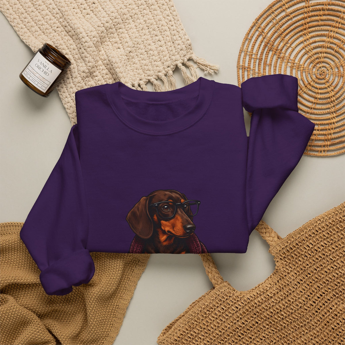 Dachshund Sweatshirt Dog Paperback Gift Women Animated Sweatshirt Wiener Dog Sweatshirt Dog Fan Doxie Sweatshirt Novelty Graphic Classic Literature Sweatshirt
