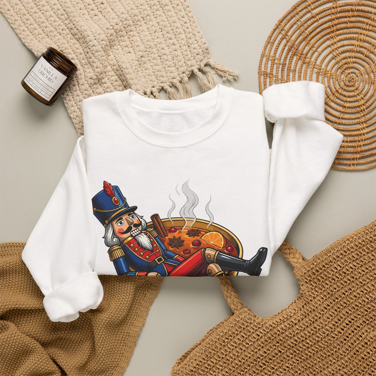 Nutcracker Sweatshirt Sweatshirt Christmas Seasonal Gift Women Comic Sweatshirt Nutcracker T