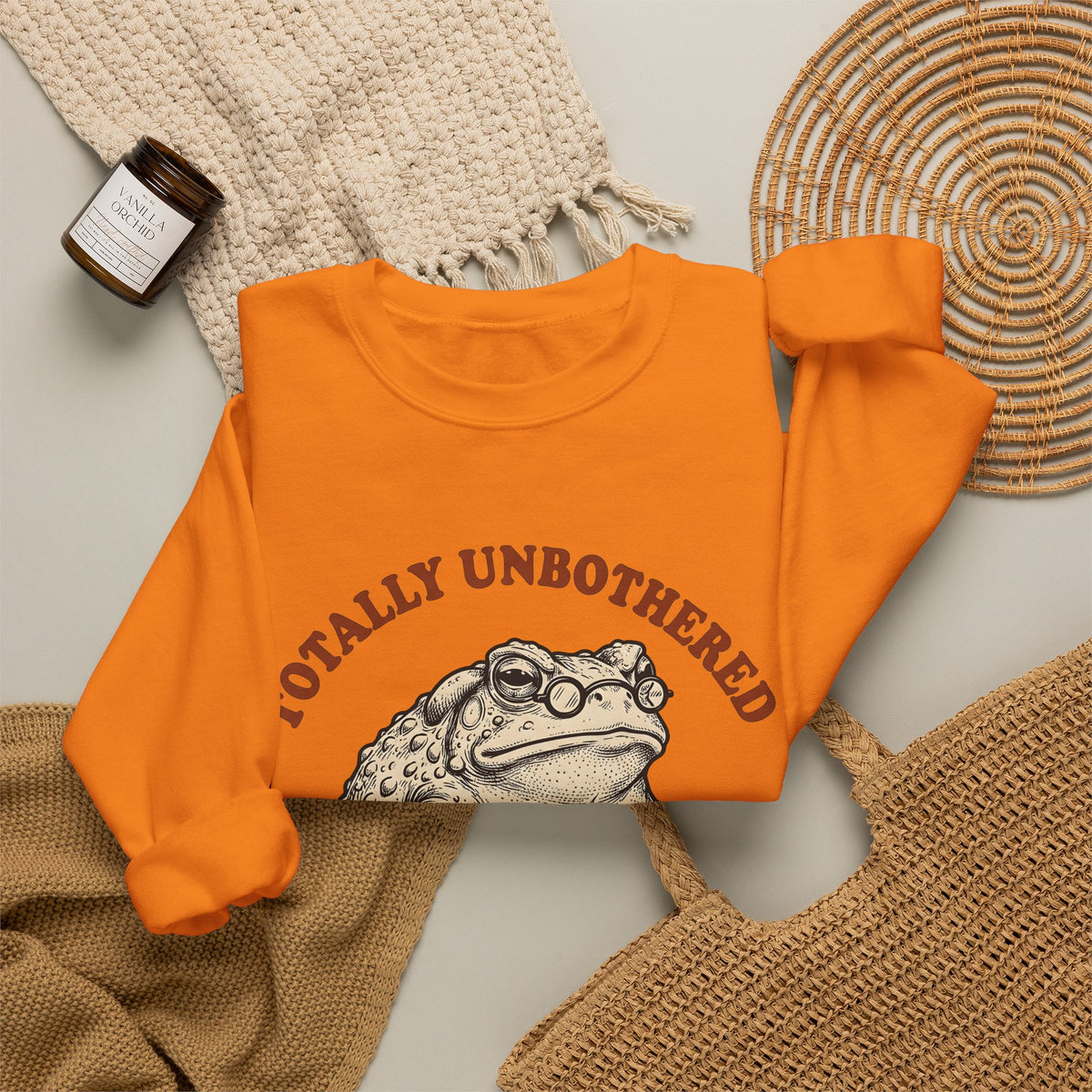 Toad Coffee Sweatshirt Funny Animal Gift Women Vintage Sweatshirt Coffee Sweatshirt Humor Fan Retro Sweatshirt Creature Graphic Hand Drawn Glasses Sweatshirt