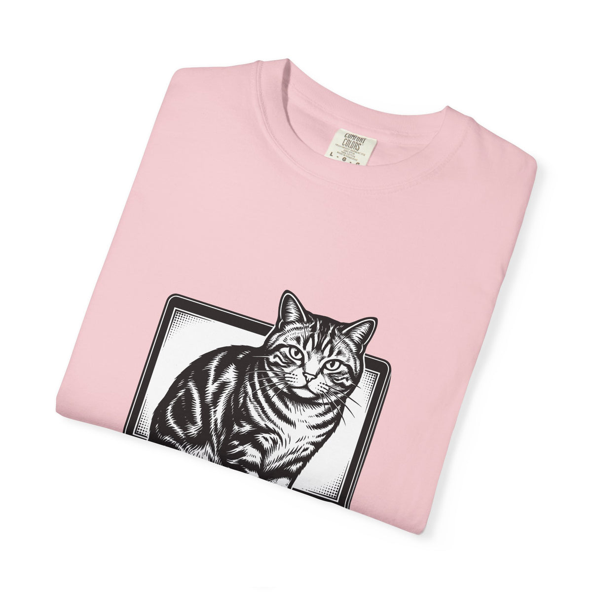 Orange Cat T-Shirt Cat Gadgets Gift Women Classic T-Shirt Kitty T-Shirt Cat Fan Retro T-Shirt Tech Graphic Doodle Notebook T-Shirt