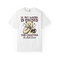 Gamer Bear Gaming Creature Gift Cartoon Teddy Gamer Fan Comic Creature Old School Controller T-Shirt