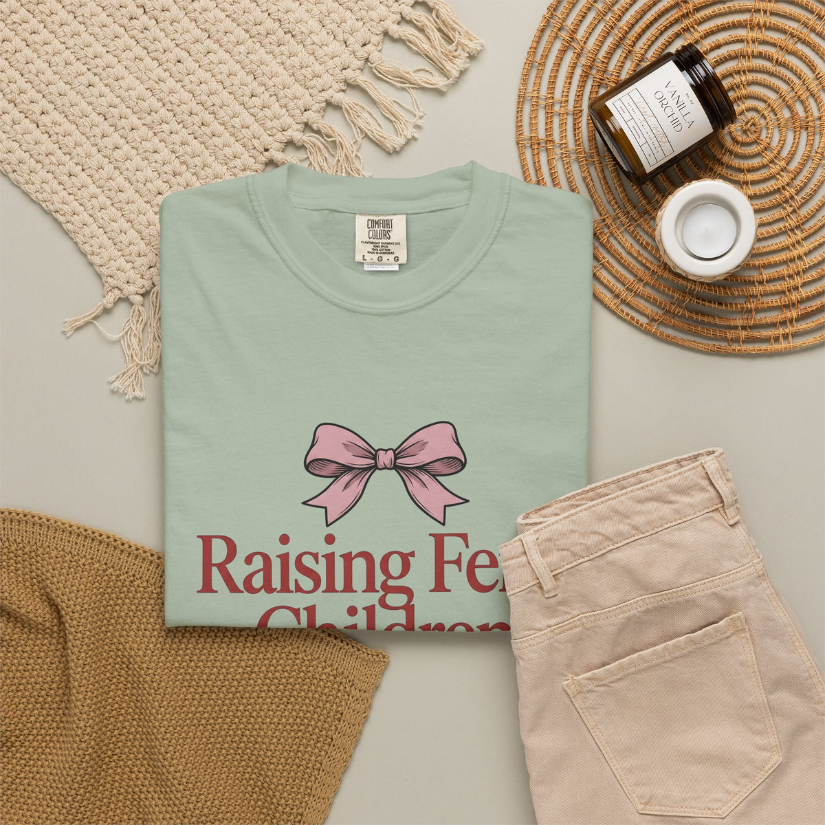 Pink Ribbons T-Shirt Moms Jokes Gift Women Fun T-Shirt Bows T-Shirt Motherhood Fan Cute T-Shirt Pun Graphic Retro Bow T-Shirt