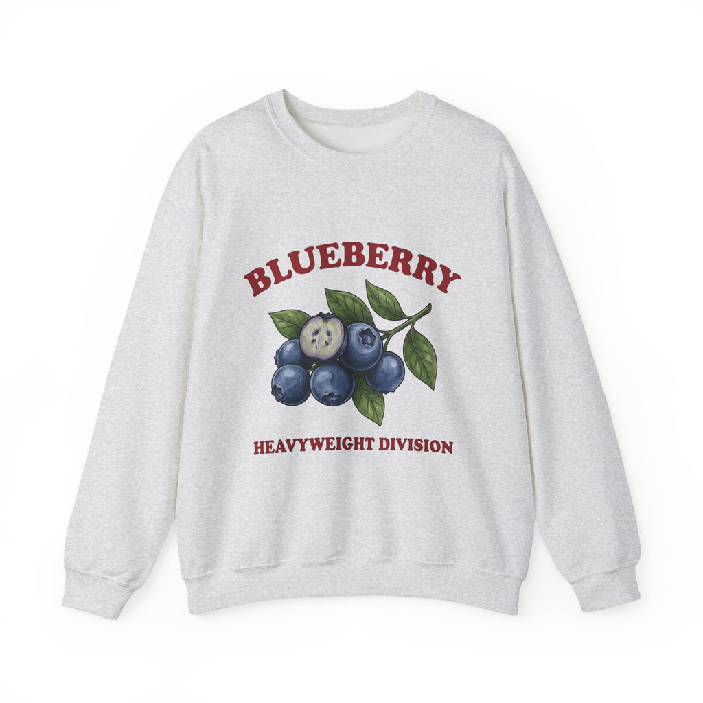 Blueberry Sprig Sweatshirt Fruit Cooking Gift Women Sketch Sweatshirt Blueberries Sweatshirt Fruit Fan Drawing Design Line Art Greenery Sweatshirt