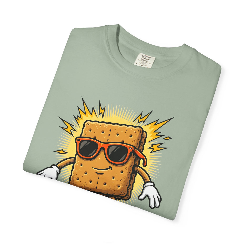 Dessert Cookie Mascot T-Shirt Sports & Activities Extreme Sport Gift Women Funny T-Shirt Cookie Mascot T-Shirt Athlete Fan Humorous T-Shirt Action