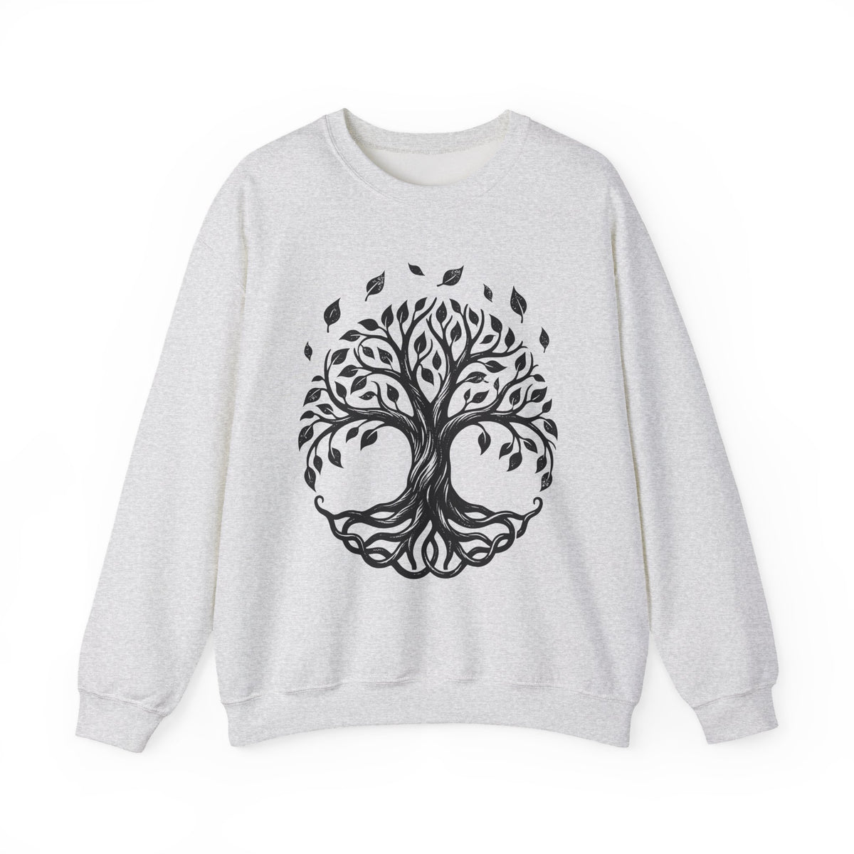 Tree Life Sweatshirt Nature Occult Gift Women Free Spirit Sweatshirt Arboreal Sweatshirt Environmental Enthusiast Bohemian Sweatshirt Mystical Graphic Sleek