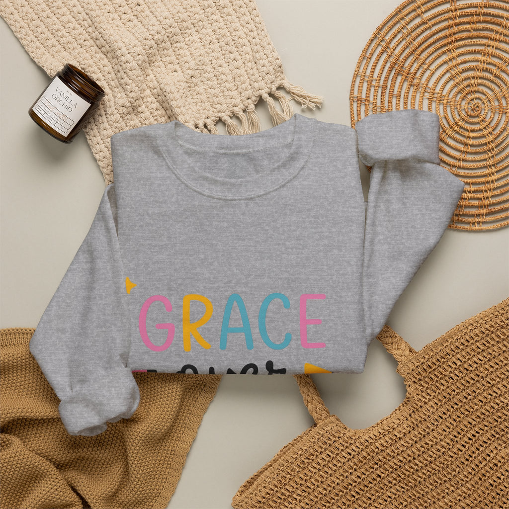Pencil Graphic Sweatshirt Teachers School Gift Women Playful Sweatshirt Illustration Sweatshirt Educator Enthusiast Whimsical Sweatshirt Classroom Graphic