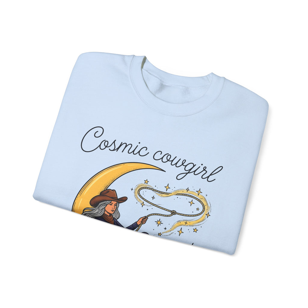 Cowgirl Moon Sweatshirt Cowgirl Cowboy Gift Women Tribal Sweatshirt Moonlight Sweatshirt Rodeo Fan Western Sweatshirt Cowboy Graphic Rustic Shining Stars
