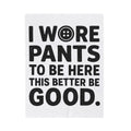 Funny Text Blanket Moms Humor Gift Women Bold Blanket Sarcasm Blanket Motherhood Fan Sarcastic Blanket Comedy Graphic Minimalist Button Blanket