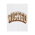 Strong Arched Font Blanket Halloween Event Gift Women Horror Blanket Typography Blanket Spooky Fan Macabre Blanket Party Graphic Classic Cast