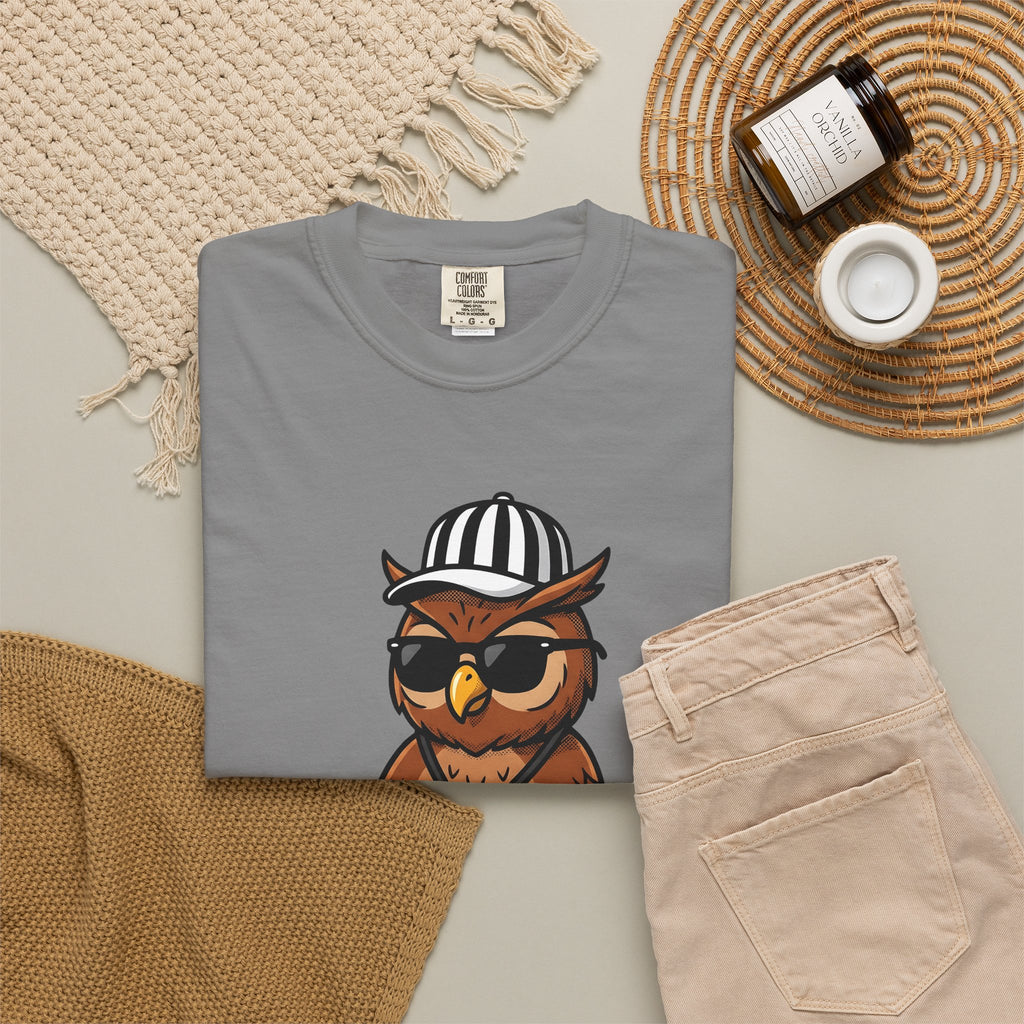 Owl Umpire Sports Activities Workout Gift Owl Athlete Enthusiast Fitness T-Shirt