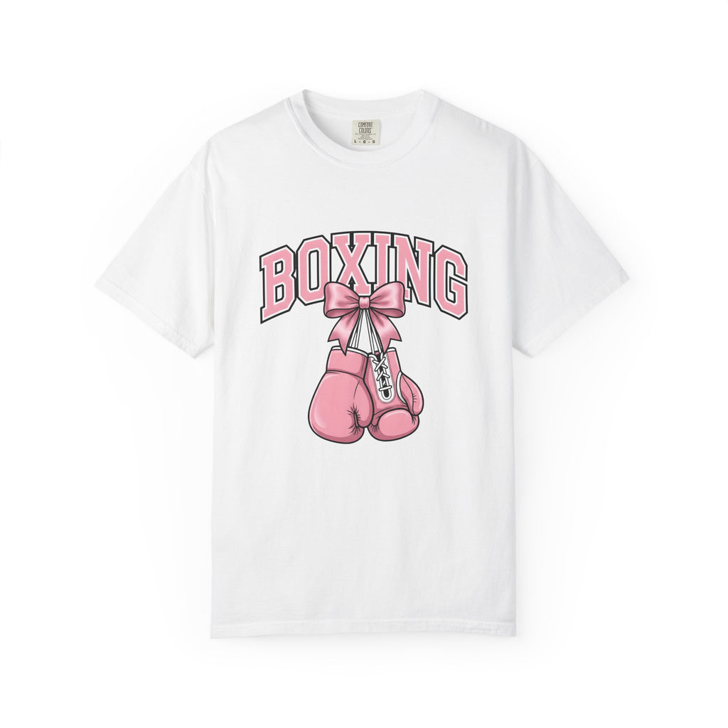 Boxing Gloves Boxing Workout Gift Cartoon Boxing Mitts Boxing Fan Fighting Fitness T-Shirt