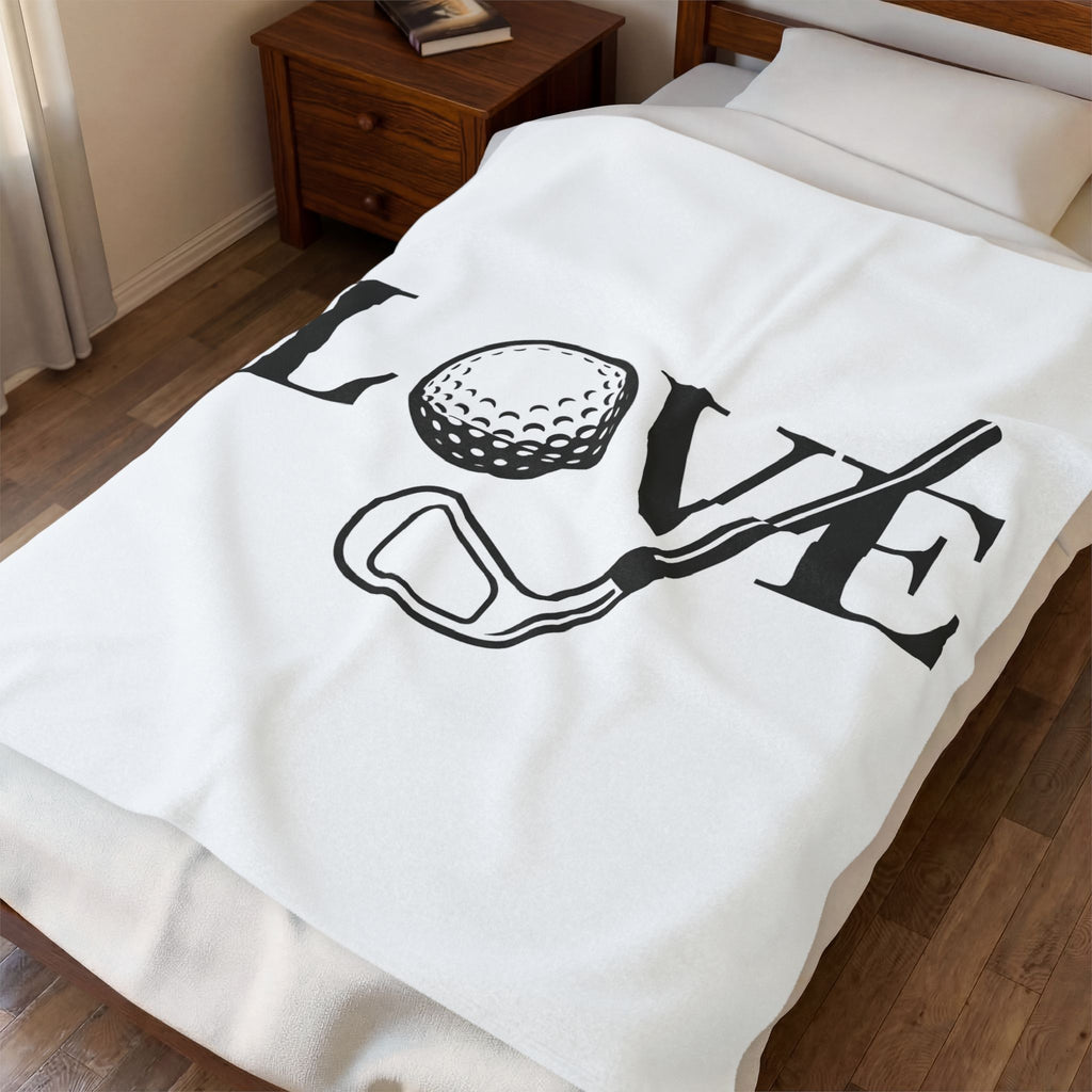 Golf Ball Blanket Blanket Golf Pastime Gift Women Strong Blanket Golf Blanket Golf Enthusiast Bold Blanket Leisure Graphic Simple Athletic Gear Blanket