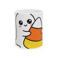 Ghost Sweet Corn Halloween Treats Gift Lovable Sweetcorn Spooky Fan Cute Sweets Clean Happy Mug