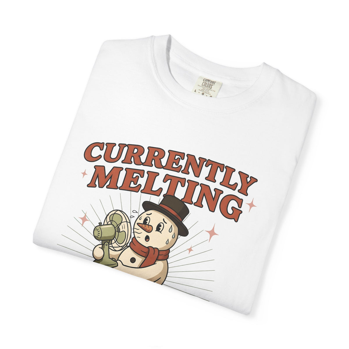 Snowman Fan T-Shirt Christmas Humor Gift Women Cartoon T-Shirt Frosty T-Shirt Xmas Fan Toon T-Shirt Funny Graphic Vintage Hat T-Shirt