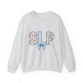 Floral Dragonfly Monogram Sweatshirt Speech Therapist Educator Gift Women Whimsical Sweatshirt Monogram Sweatshirt Speech Pathology Enthusiast Whimsy