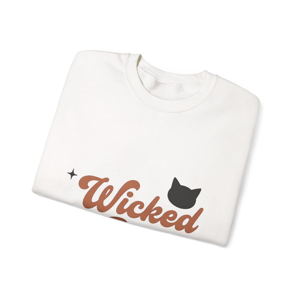 Feline Shape Sweatshirt Halloween Style Gift Women Classic Sweatshirt Cat Sweatshirt Horror Fan Retro Sweatshirt Fashion Graphic Simple Twinkles Sweatshirt