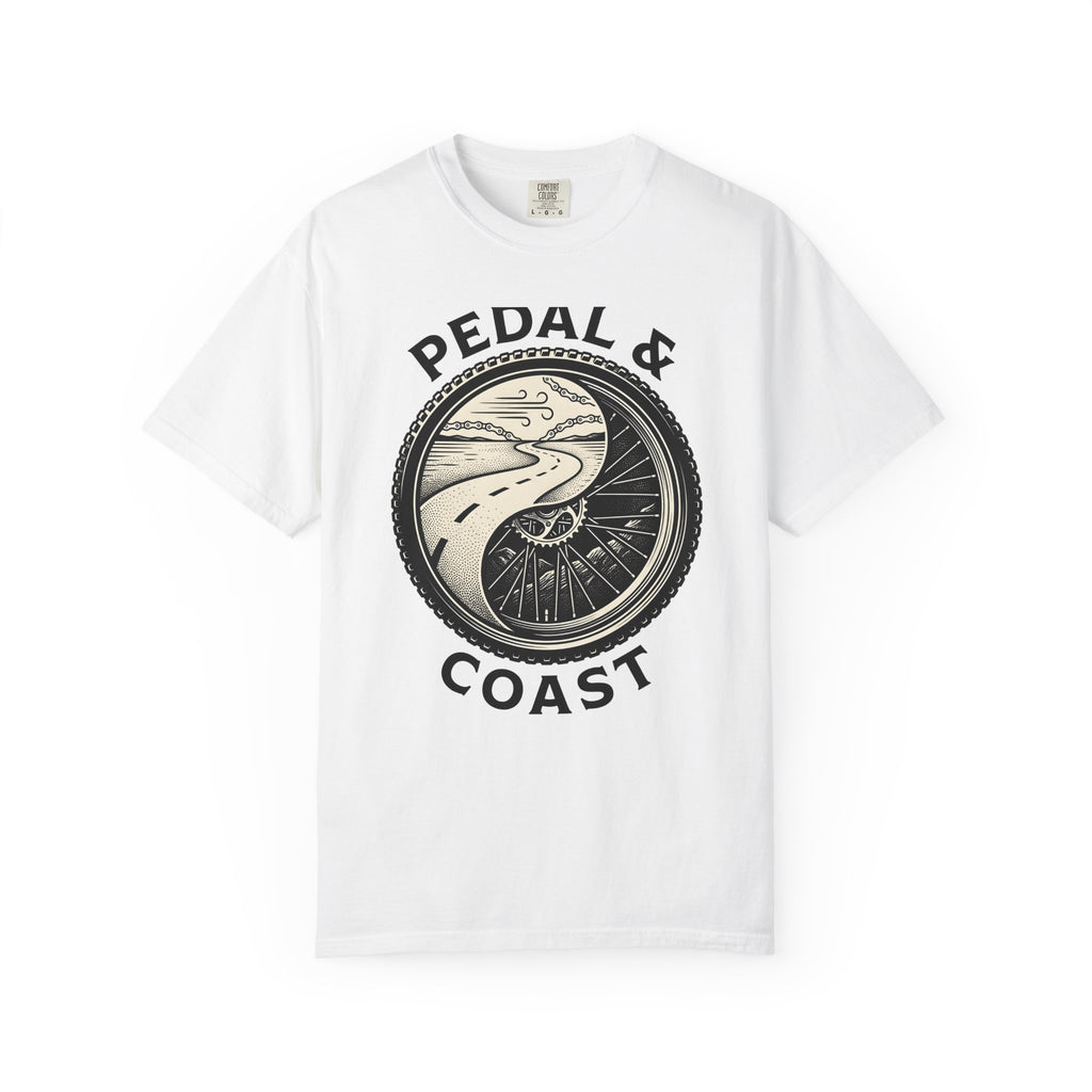 Biking Wheel T-Shirt Cycling Journey Gift Women Heritage T-Shirt Spokes T-Shirt Cyclist Enthusiast Vintage T-Shirt Travel Graphic Nostalgic
