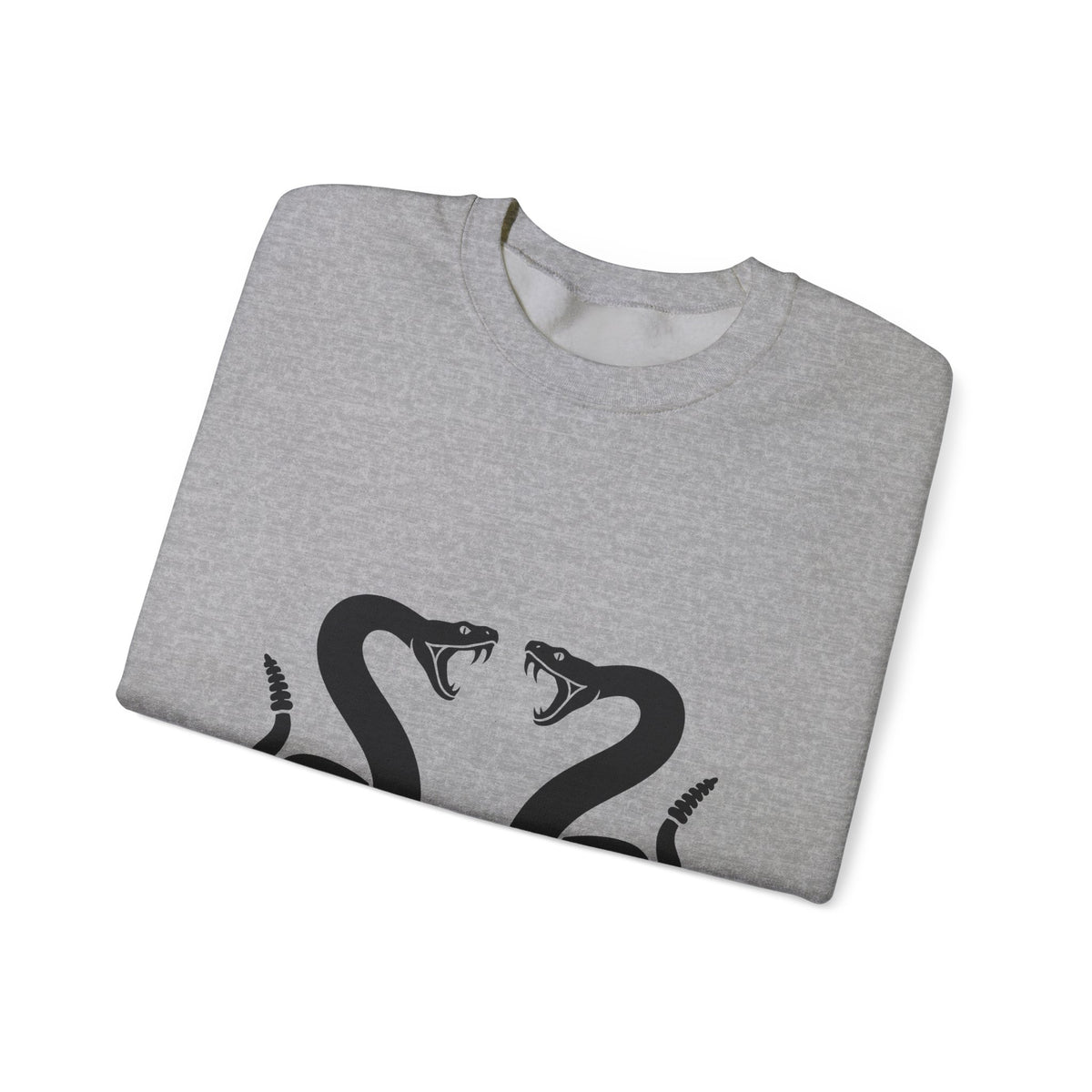 Rattlesnake Pair Sweatshirt Cowgirl Animal Gift Women Bold Sweatshirt Rattler Sweatshirt Rodeo Fan Graphic Design Illustration Western Mirrored Design