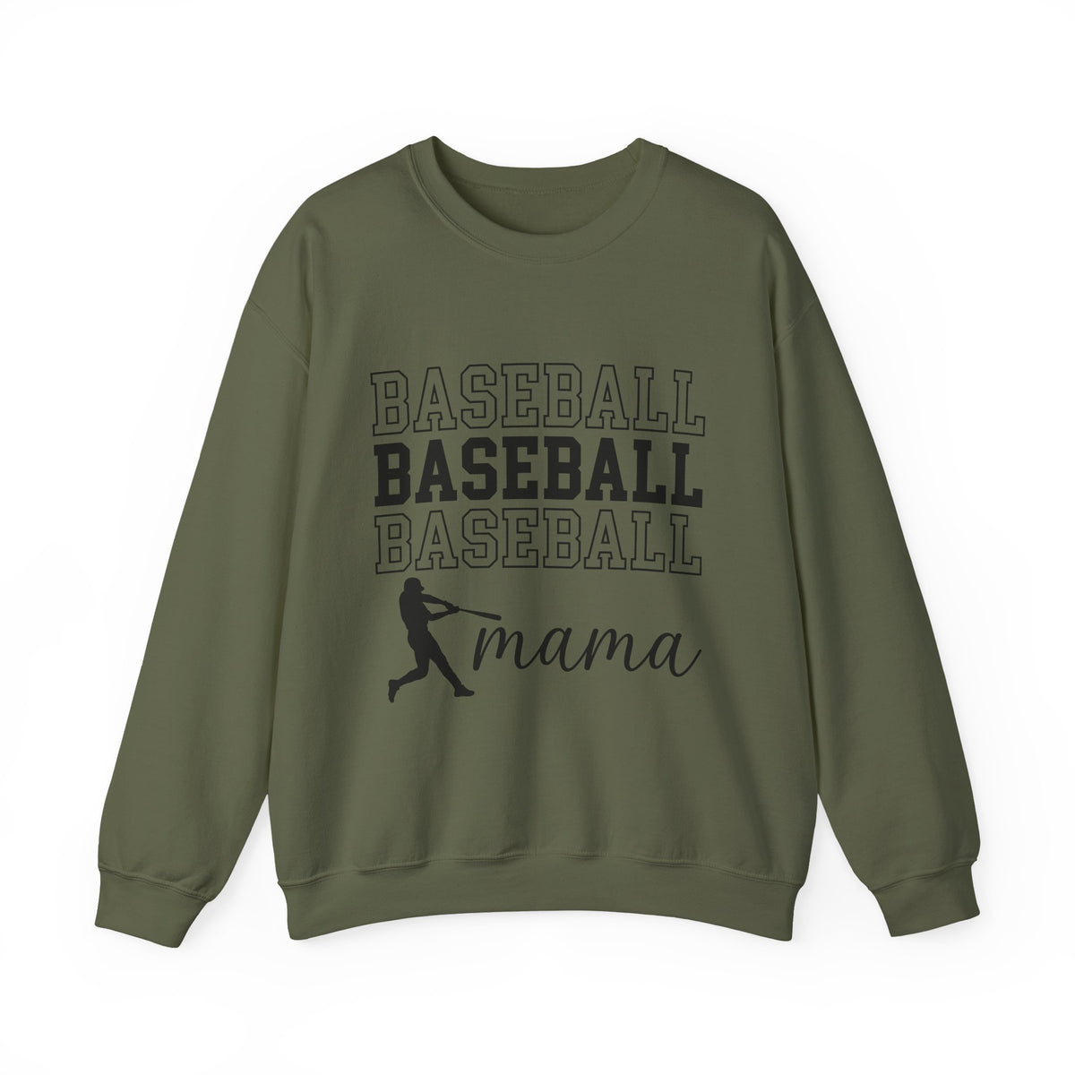 Baseball Ballplayer Sweatshirt Baseball Mom Recreation Gift Women Energetic Sweatshirt Baseball Player Sweatshirt Baseball Mom Fan Vibrant Sweatshirt Leisure