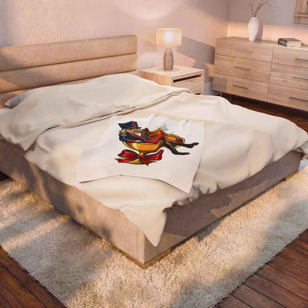 Nutcracker Blanket Blanket Christmas Seasonal Gift Women Comic Blanket Nutcracker T
