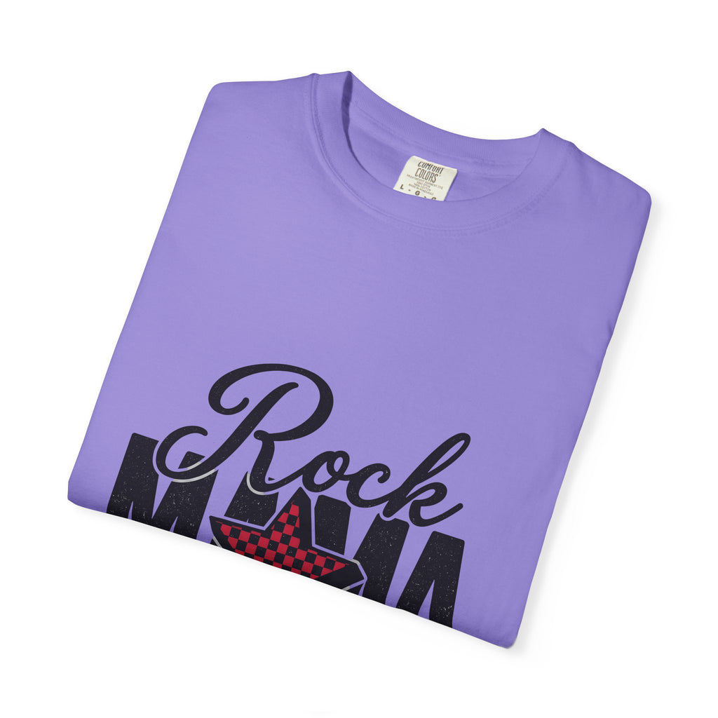 Star Icon T-Shirt Moms Tune Gift Women Sketch T-Shirt Star T-Shirt Motherhood Fan Illustrated T-Shirt Melody Graphic Nostalgic Tartan Print T-Shirt