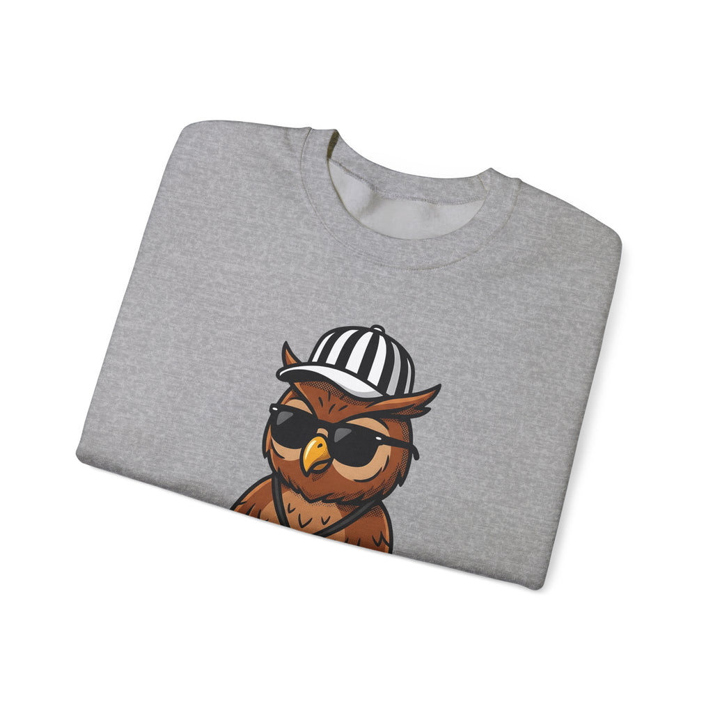 Owl Umpire Sports Activities Workout Gift Owl Athlete Enthusiast Fitness Sweatshirt