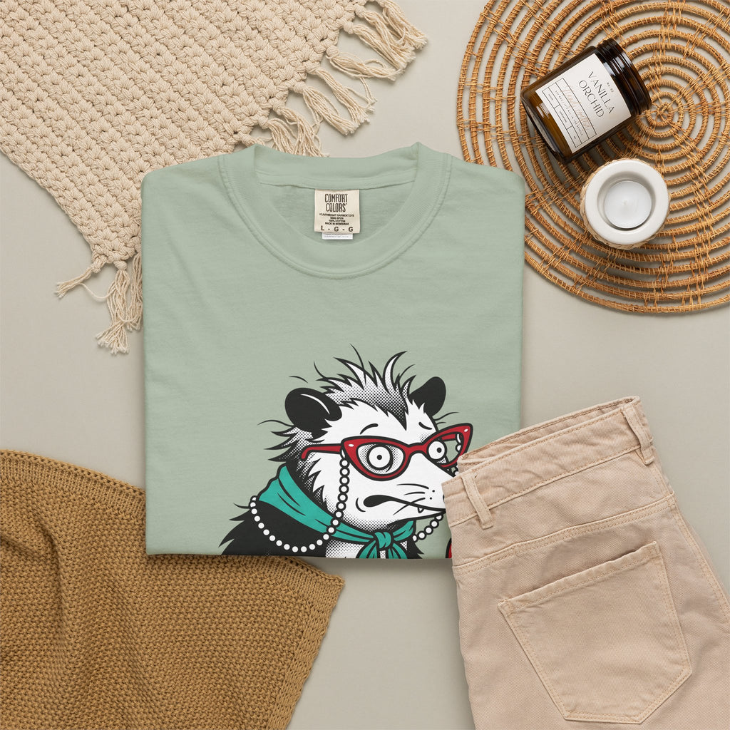 Opossum Possum Wildlife Gift Comic Possum Opossum Fan Opossum Wildlife T-Shirt