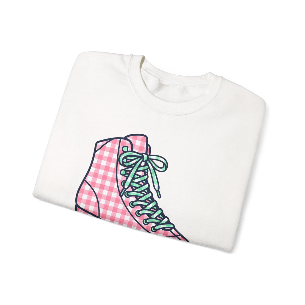 Roller Skates Sweatshirt Roller Skating Classic Gift Women Cute Sweatshirt Roller Skating Sweatshirt Roller Derby Fan Kawaii Sweatshirt Retro Graphic Nostalgic