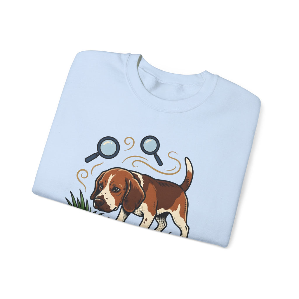 Beagle Pet Sweatshirt Dog Comedy Gift Women Animated Sweatshirt Hound Sweatshirt Dog Fan Cartoon Sweatshirt Humor Graphic Classic Loupe Sweatshirt