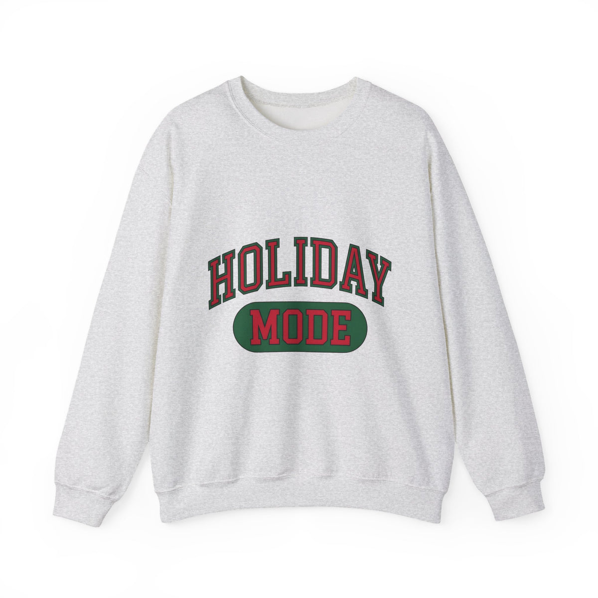 Bold College Font Holiday Christmas Decor Gift Merry Typography Christmas Fan Festive Christmas Sweatshirt
