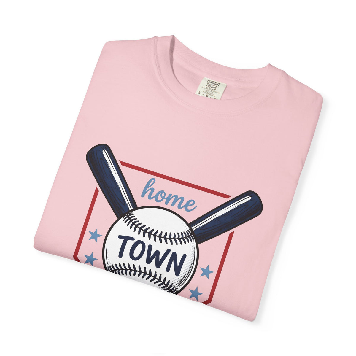 Baseball Graphic T-Shirt America/4th Of July Sports Gift Women Vintage T-Shirt Baseball T-Shirt Patriot Fan Distressed T-Shirt Athletic Graphic