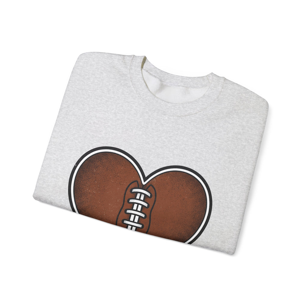 Football Love Sweatshirt Moms Fitness Gift Women Line Art Sweatshirt Soccer Sweatshirt Mom Enthusiast Football Sweatshirt Fitness Graphic Cartoon Seam Sweatshirt