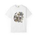 Bone Bloom T-Shirt Halloween Dark Art Gift Women Rustic T-Shirt Skeleton T-Shirt Horror Fan Gothic T-Shirt Macabre Graphic Doodle Aviary T-Shirt