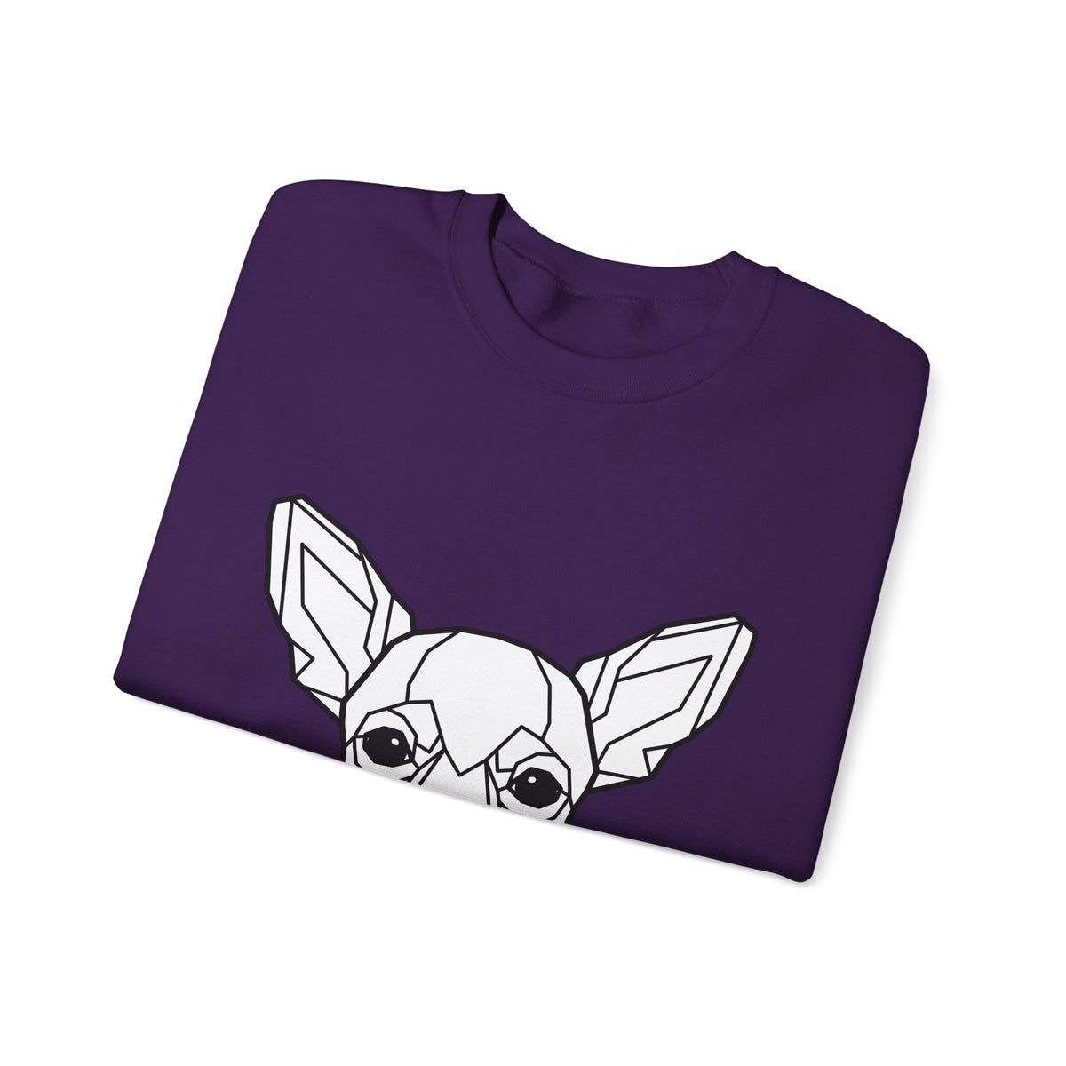 Chihuahua Puppy Sweatshirt Dog Animal Gift Women Abstract Sweatshirt Puppy Sweatshirt Dog Fan Canine Graphic Dog Illustration Line Art Head Sweatshirt