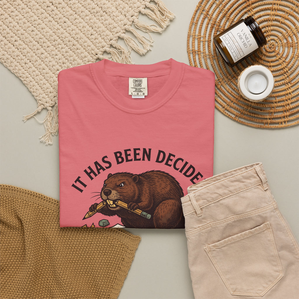 Beaver Critter T-Shirt Funny Random Designs Wildlife Gift Women Comic T-Shirt Beaver T-Shirt Humor Fan Cartoon T-Shirt Animal Graphic Retro Snapped