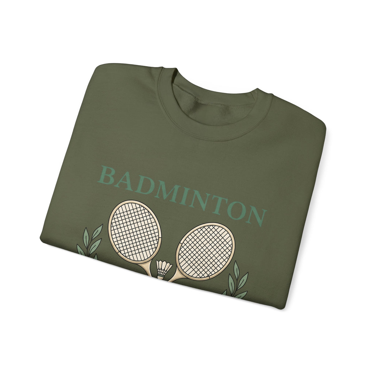 Birdie Rackets Sweatshirt Badminton Fitness Gift Women Retro Sweatshirt Shuttlecocks Sweatshirt Badminton Enthusiast Vintage Sweatshirt Workout Graphic Doodle