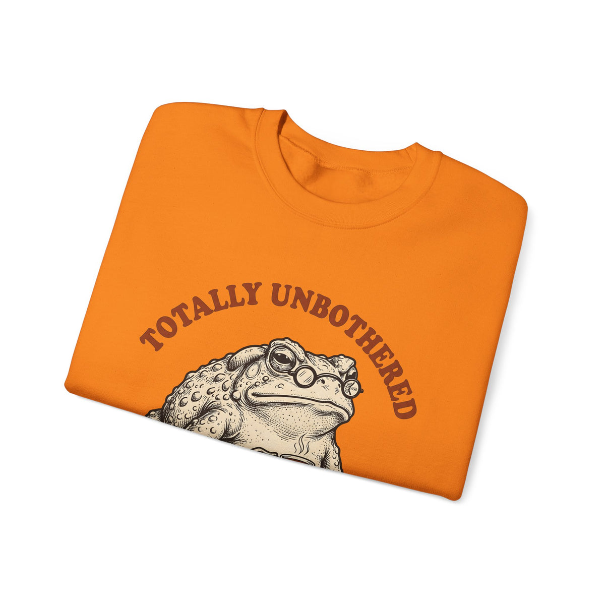 Toad Coffee Sweatshirt Funny Animal Gift Women Vintage Sweatshirt Coffee Sweatshirt Humor Fan Retro Sweatshirt Creature Graphic Hand Drawn Glasses Sweatshirt