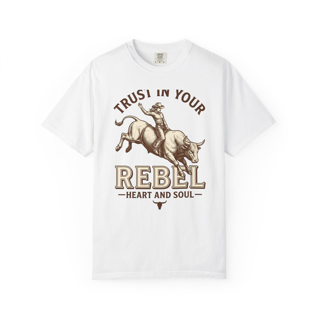 Cowgirl Rodeo T-Shirt Cowgirl Western Wear Gift Women Hand Drawn T-Shirt Rodeo T-Shirt Cowboy Fan Illustrated T-Shirt Country Graphic Sketch Rodeo