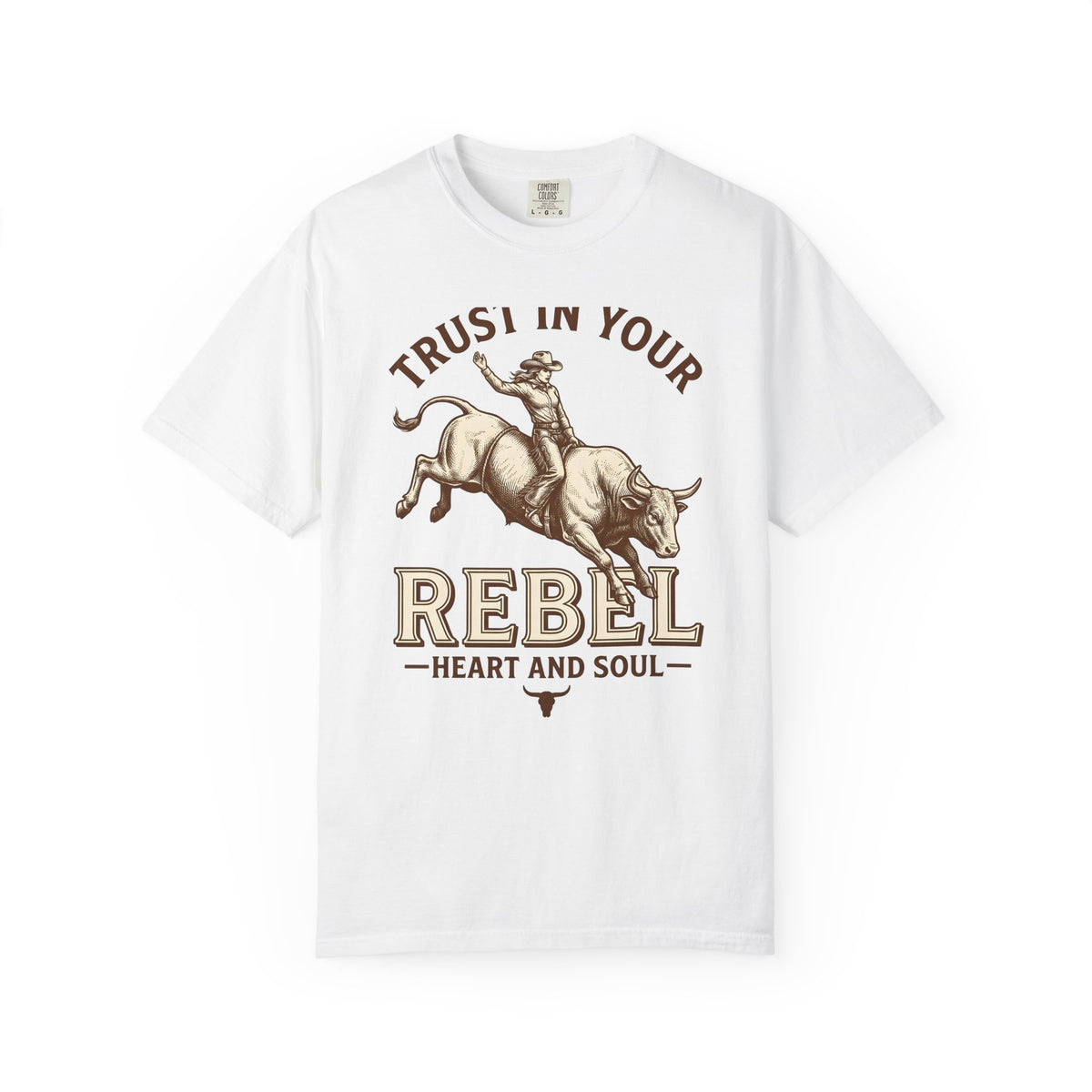 Cowgirl Rodeo T-Shirt Cowgirl Western Wear Gift Women Hand Drawn T-Shirt Rodeo T-Shirt Cowboy Fan Illustrated T-Shirt Country Graphic Sketch Rodeo