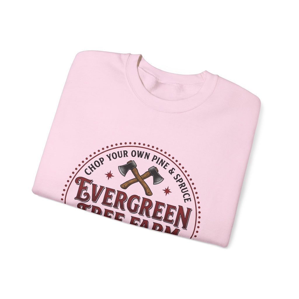 Pine Tree Farm Sweatshirt Christmas Outdoors Gift Women Vintage Sweatshirt Tree Farm Sweatshirt Xmas Enthusiast Distressed Sweatshirt Wilderness Graphic Retro