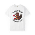 Beaver Icon T-Shirt Cornhole Comedy Gift Women Cartoonish T-Shirt Beaver T-Shirt Cornhole Fan Funny T-Shirt Humor Graphic Dynamic Toss T-Shirt T-Shirt