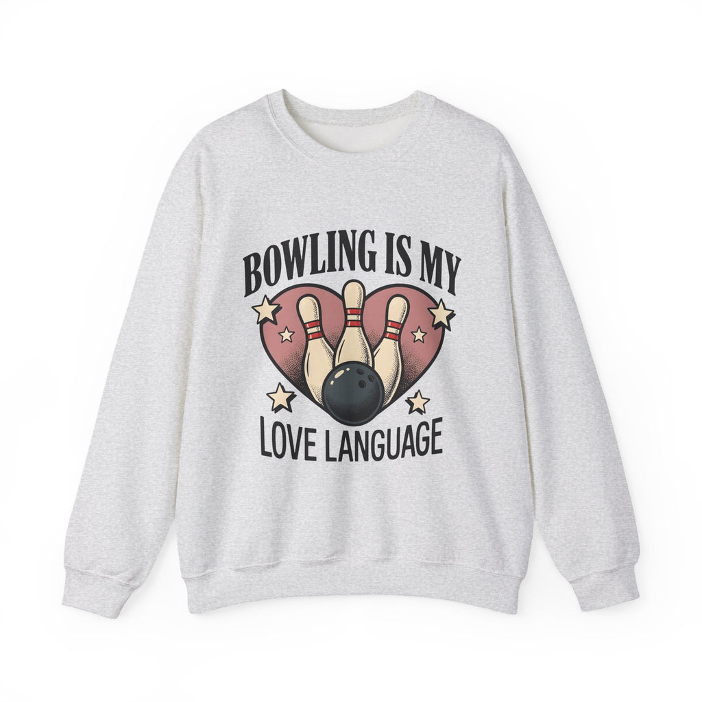 Bowling Pins Ball Sweatshirt Bowling Humor Gift Women Vintage Sweatshirt Bowling Ball Sweatshirt Bowler Fan Distressed Sweatshirt Funny Graphic Retro Heart