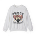 Bowling Pins Ball Sweatshirt Bowling Humor Gift Women Vintage Sweatshirt Bowling Ball Sweatshirt Bowler Fan Distressed Sweatshirt Funny Graphic Retro Heart