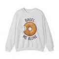 Bagel Desserts Morning Gift Doodle Bagel Pastry Fan Hand Drawn Breakfast Old School Sweatshirt