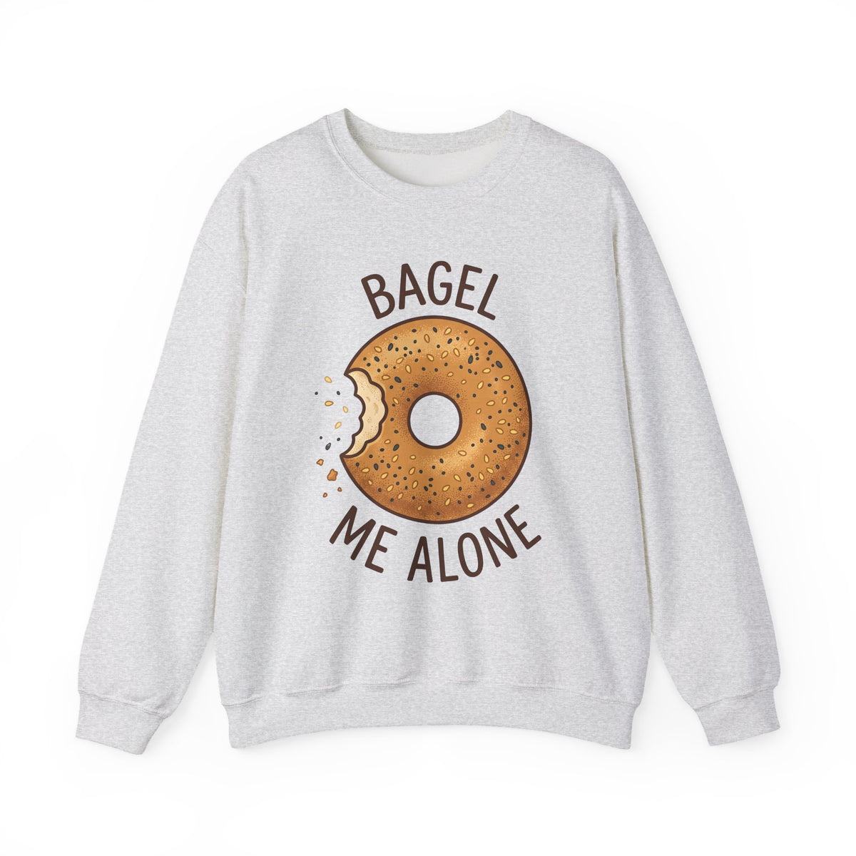 Bagel Desserts Morning Gift Doodle Bagel Pastry Fan Hand Drawn Breakfast Old School Sweatshirt